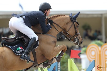 BEN MAHER WINS AGAIN! QUIET EASY 4 TOPS THE $25,000 SUNCAST 1.50m CHAMPIONSHIP JUMPER CLASSIC AT FTI WEF 5